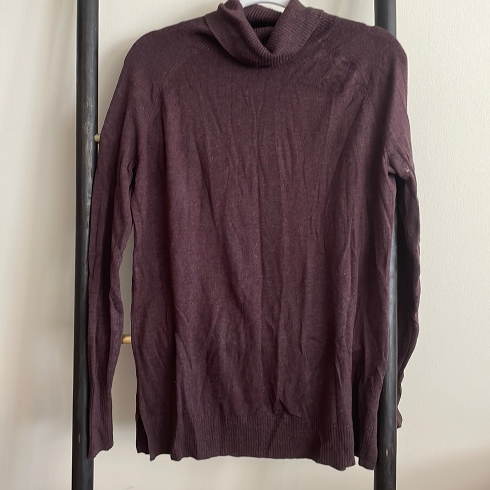 Size XS Plum Old Navy Turtleneck Sweater